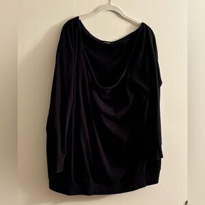 Torrid size 4 - black oversized sweatshirt (no hood, no pockets)